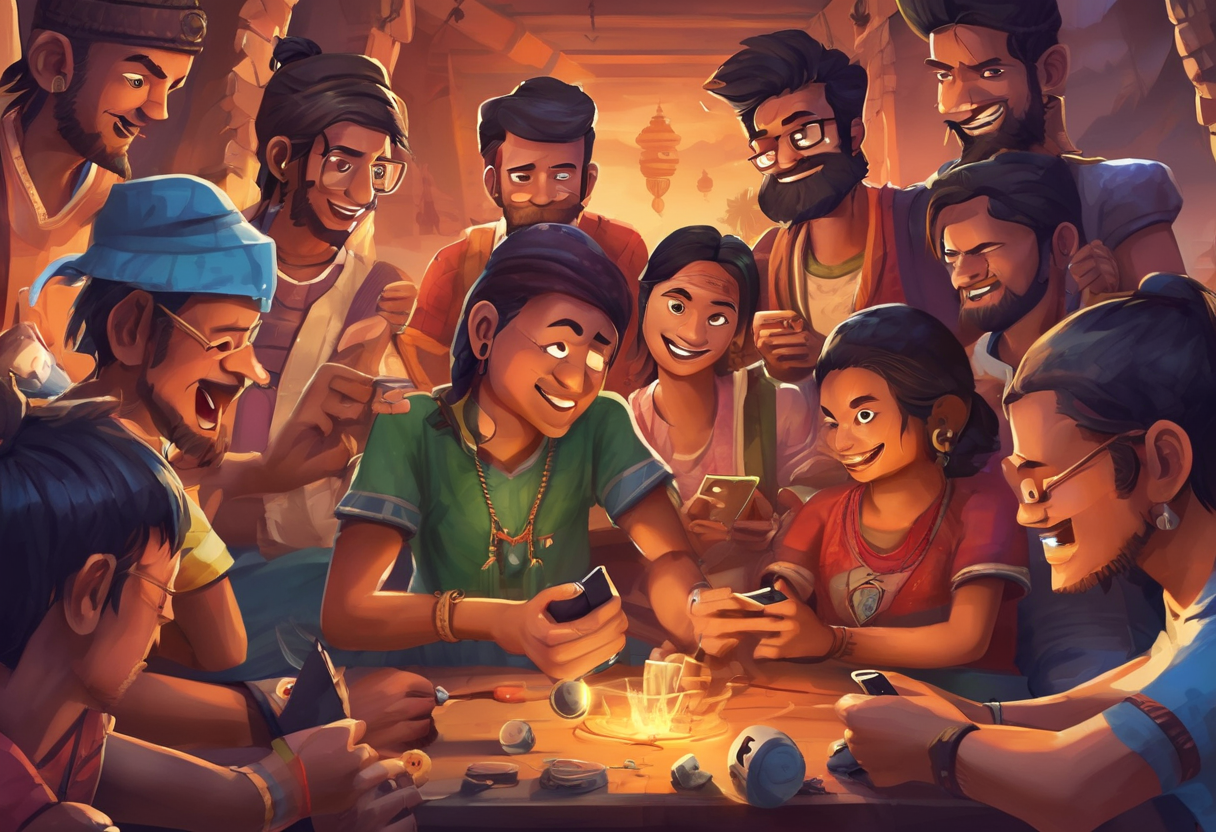 Exploring the Social Aspect of Playing Popular Android Games with Friends in Nepal